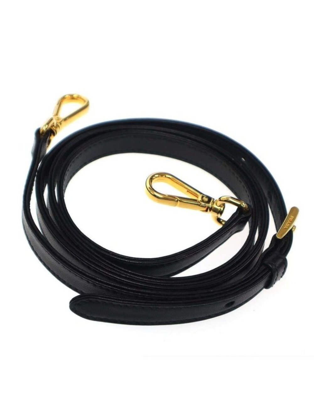 Prada Leather Ribbon Nylon 2-Way Tote Black - Picture 9 of 9